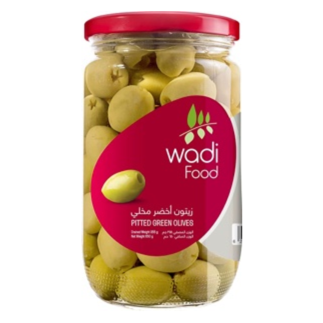 وادي فود زيتون اخضر كامل برطمان 650 جم *6