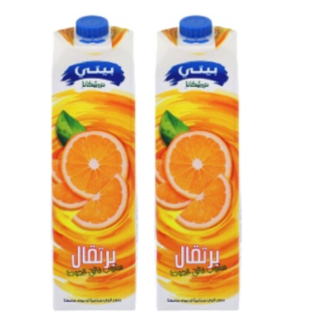 بيتي تروبيكانا برتقال 1 لتر*12