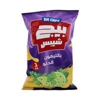 بيج شيبس 3ج ليمون حلو*18