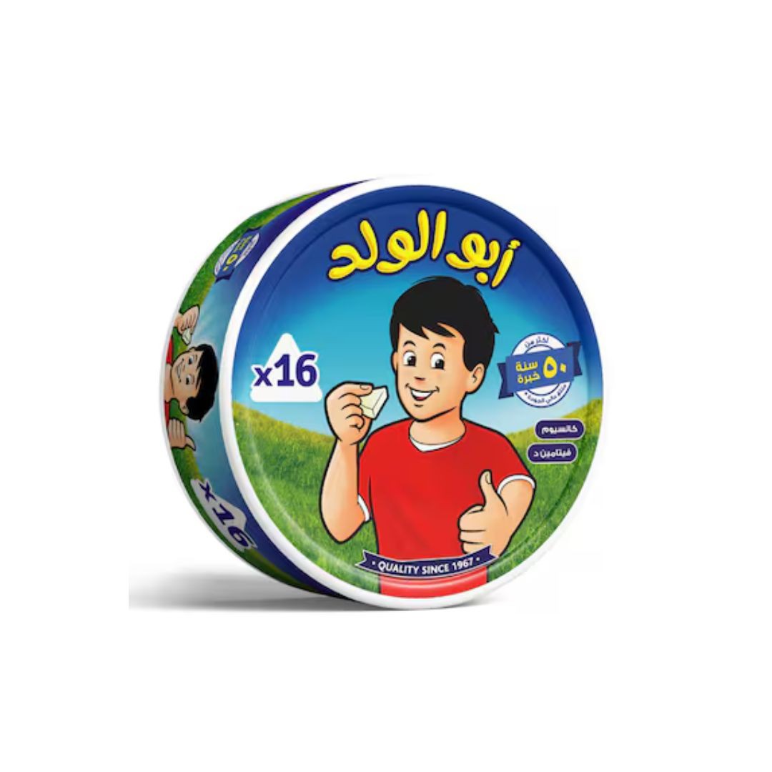 ابو الولد جبنه مثلثات 16 قطعه * 32