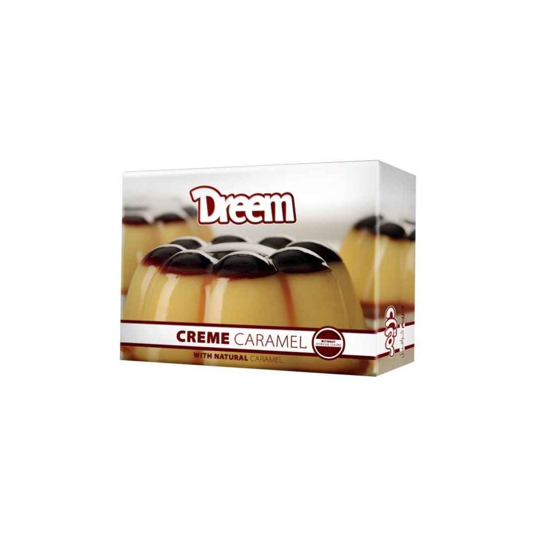 دريم كريم كراميل 184 جرام *6ظرف*12 بالته