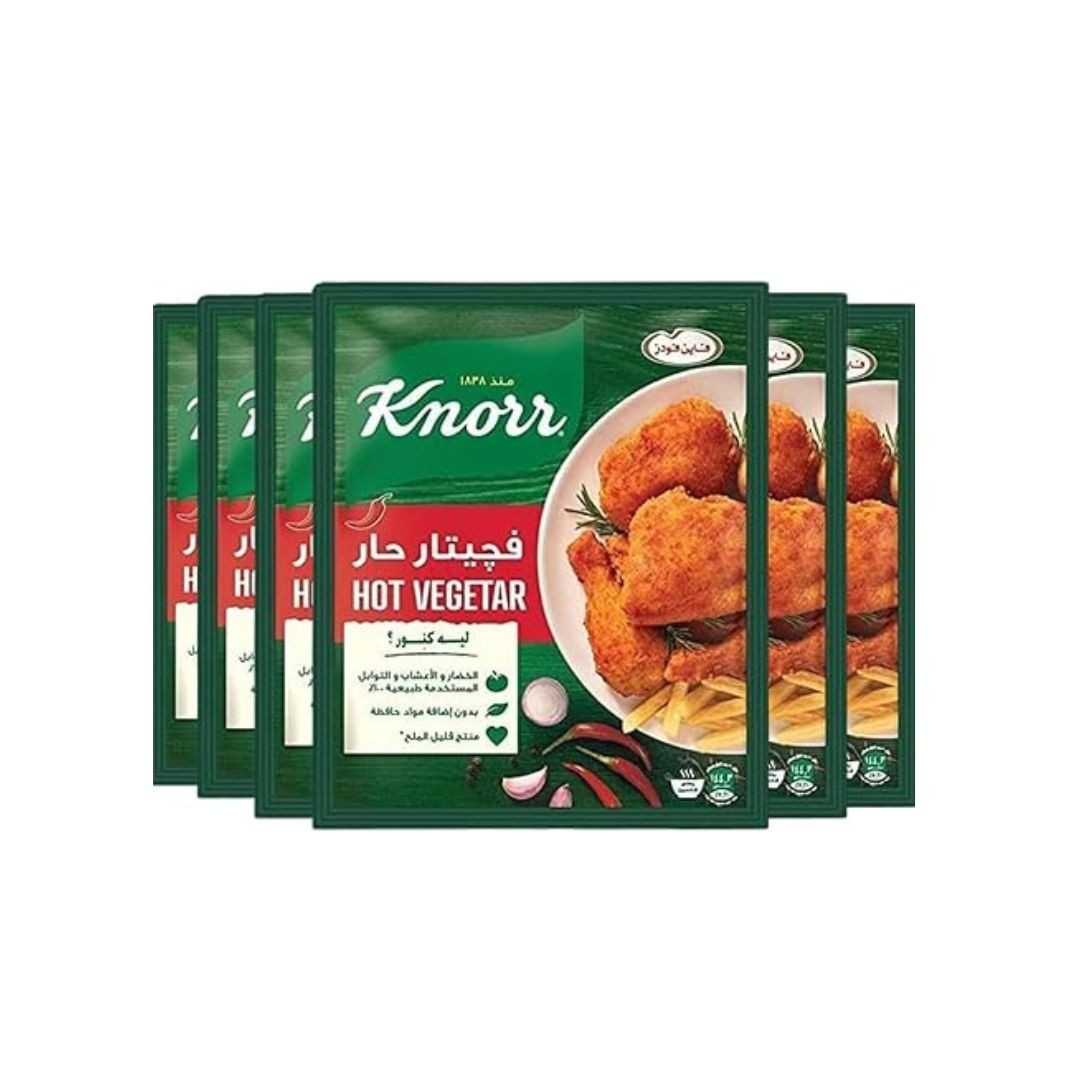 كنور فيجيتار حار 35 جرام *24 كيس*6 بالته