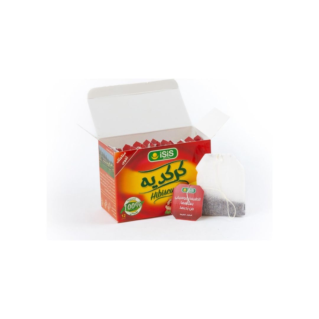 ايزيس كركديه 20 فلتر 12 ق *10 بالته